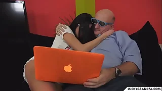 teen makes netflix & chill with their way grandpa