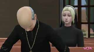 [TRAILER]  Innocent nun spied priest and then went roughly swell up his dick with great wish